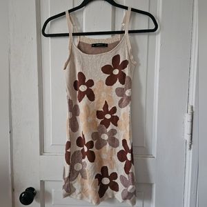 Knit mini dress